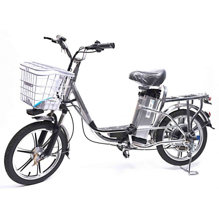 Электровелосипед Колхозник PRO с пассажирским сиденьем фото2